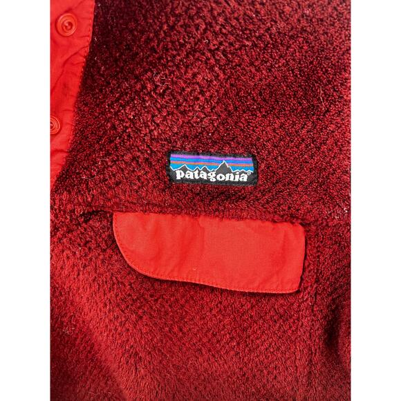 Patagonia Re-Tool Snap Synchilla Polartec T Fleece Rusted Iron Women's Size S - Picture 5 of 8